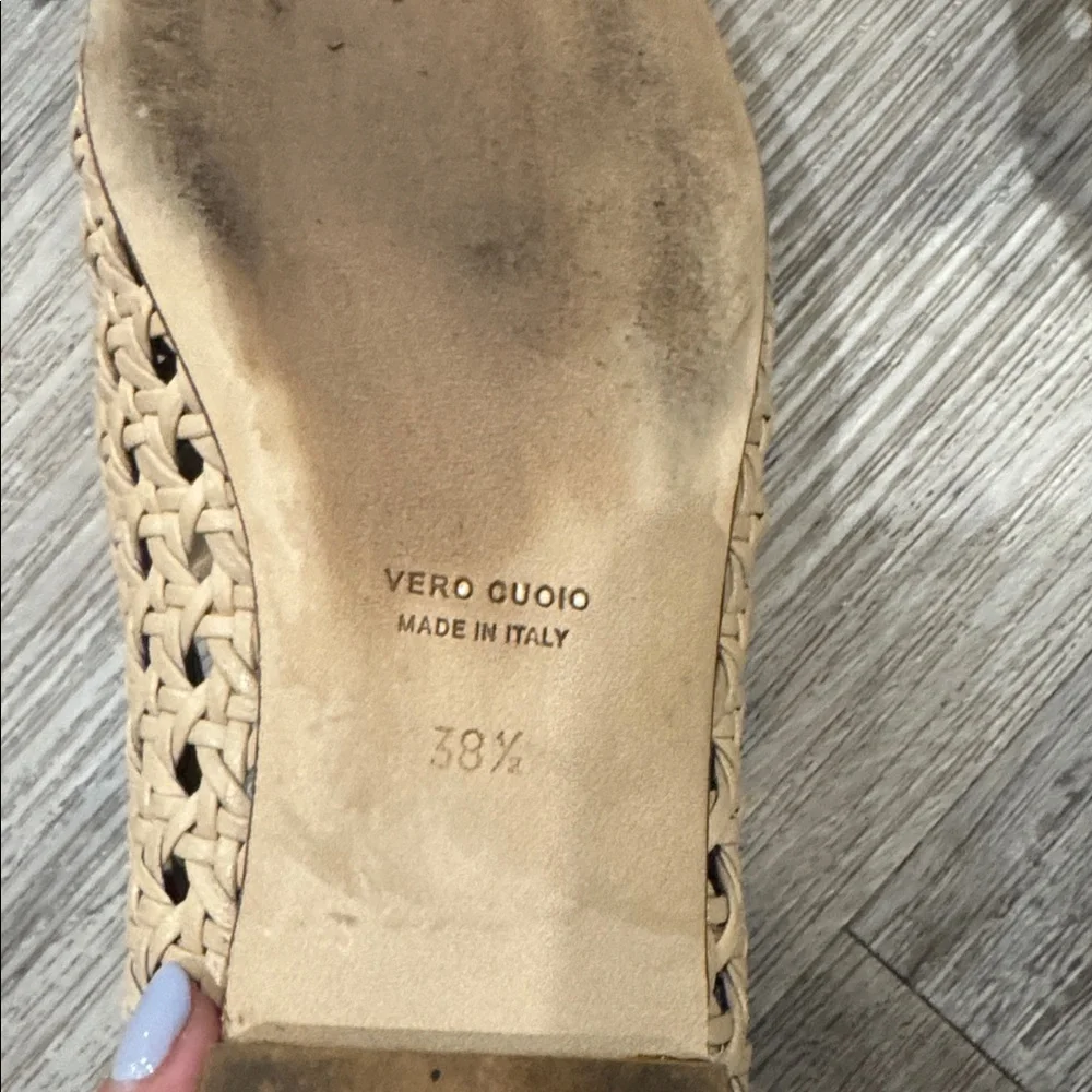 275 Central Stevie Loafer in Nude Woven Leather - Size 8.5 - Picture 13 of 15